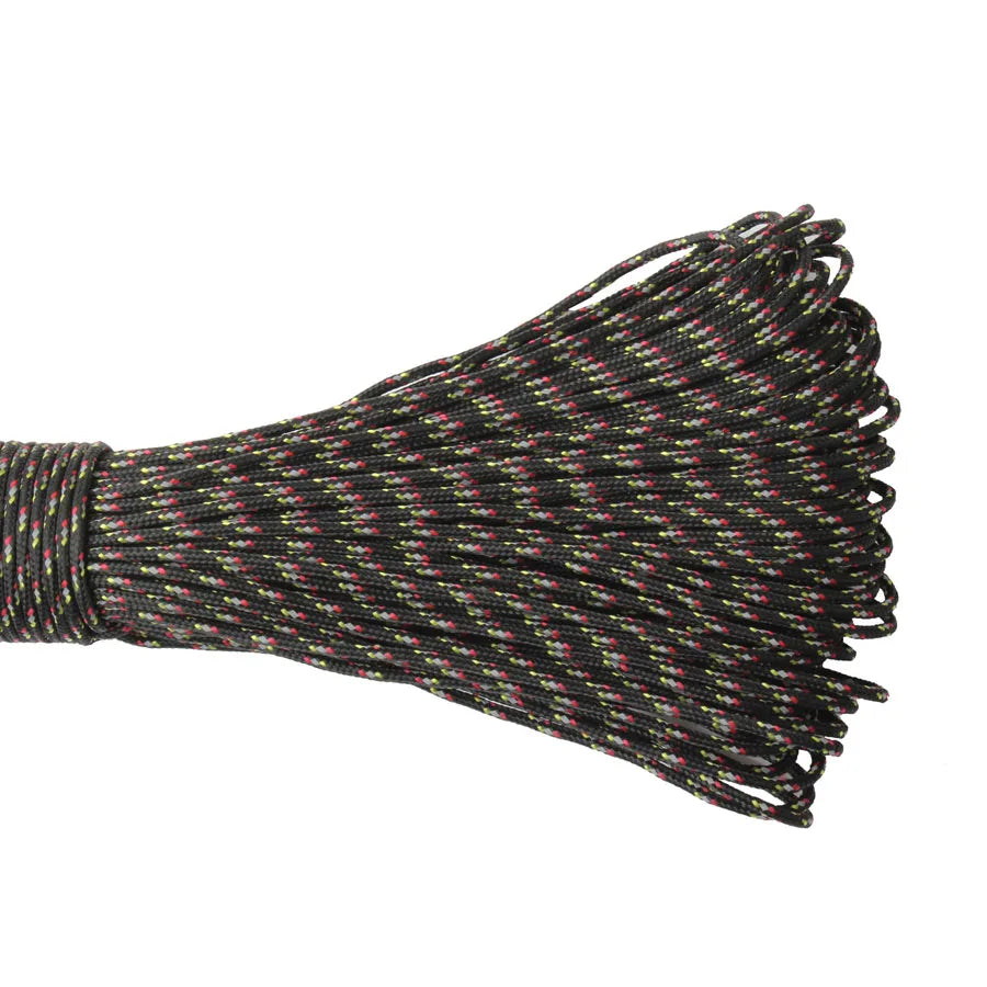Survival Kit - 2mm Reflective Parachute Cord by CAMPINGSKY – 3-Strand Survival Rope for Camping, Hiking, Tent & Outdoor Utility
