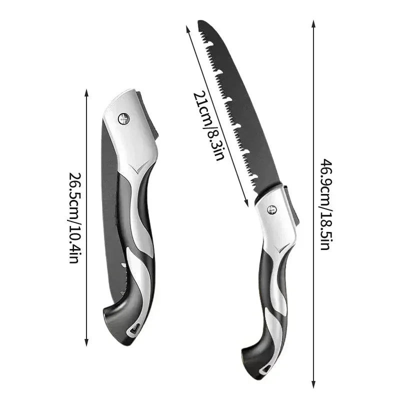 🌲Survival Kit - Folding Hand Saw – Multifunctional Outdoor & Garden Tool