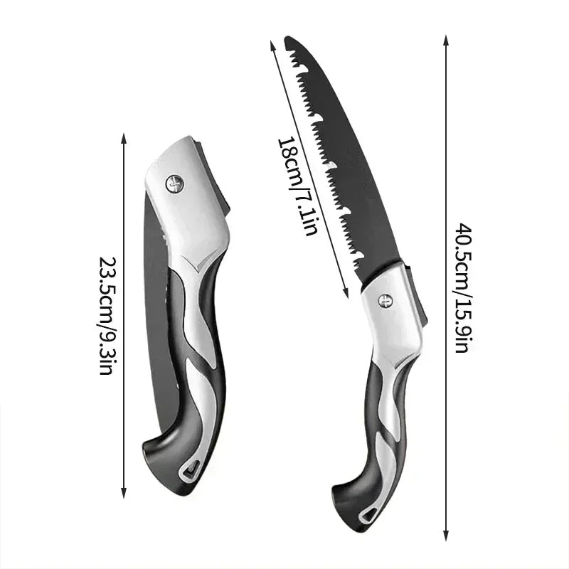 🌲Survival Kit - Folding Hand Saw – Multifunctional Outdoor & Garden Tool