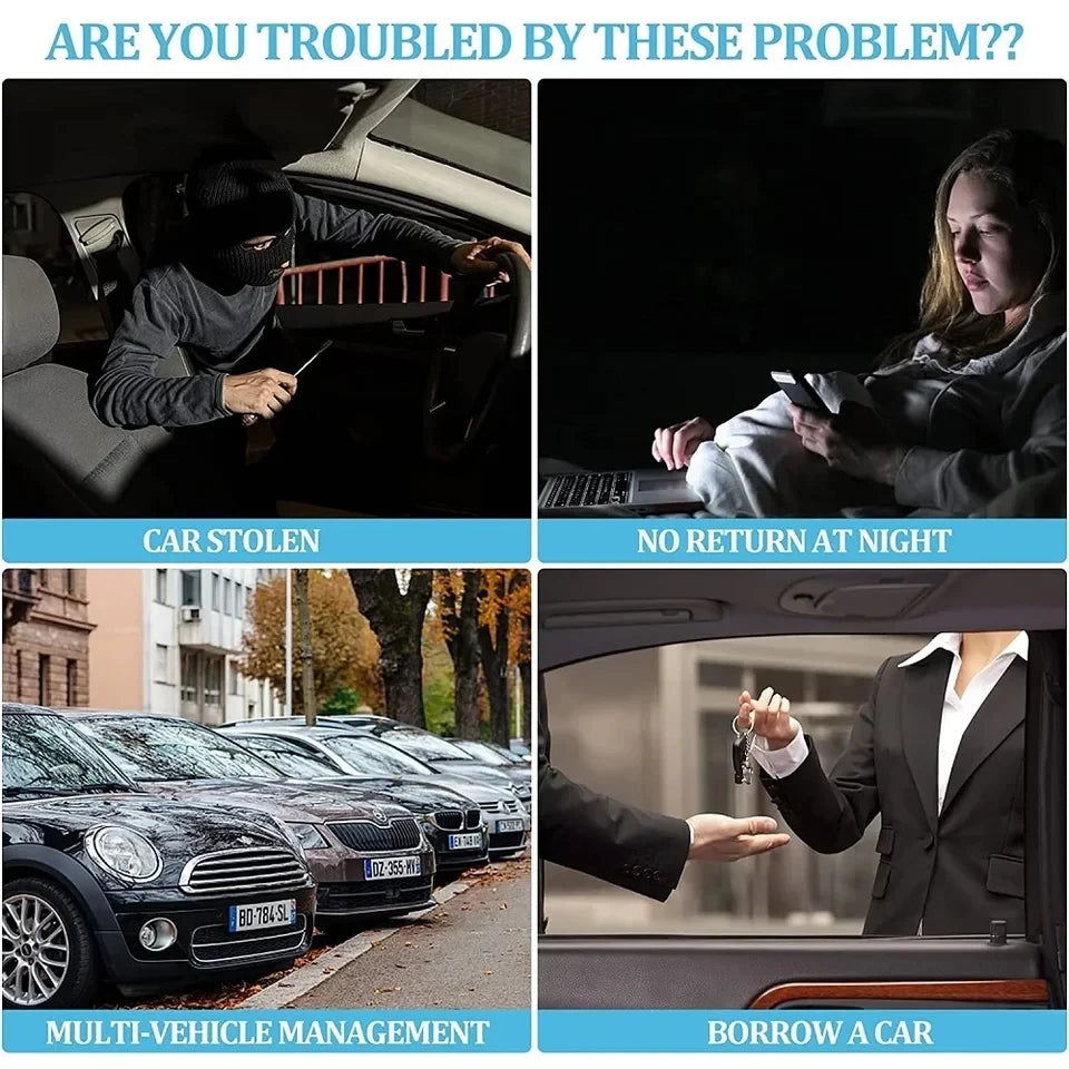 🛰️ Micro Magnetic GPS Tracker Vehicle & Motorcycle Real-Time Anti-Theft Monitoring 🔒 Personal Anti-Loss Positioning | Mini & Portable Design