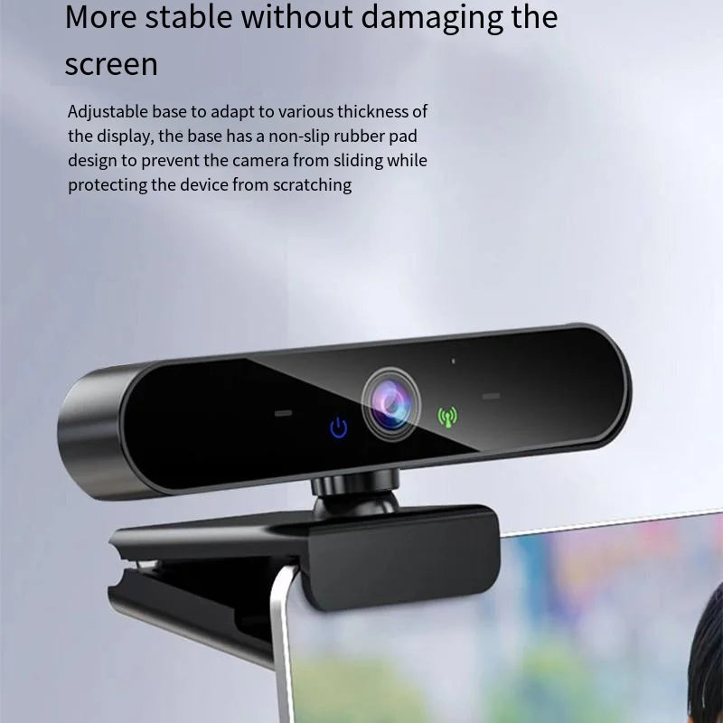 📹 4K USB Webcam with Microphone & Autofocus – 2K/1080P PC Camera for Live Streaming & Video Calling