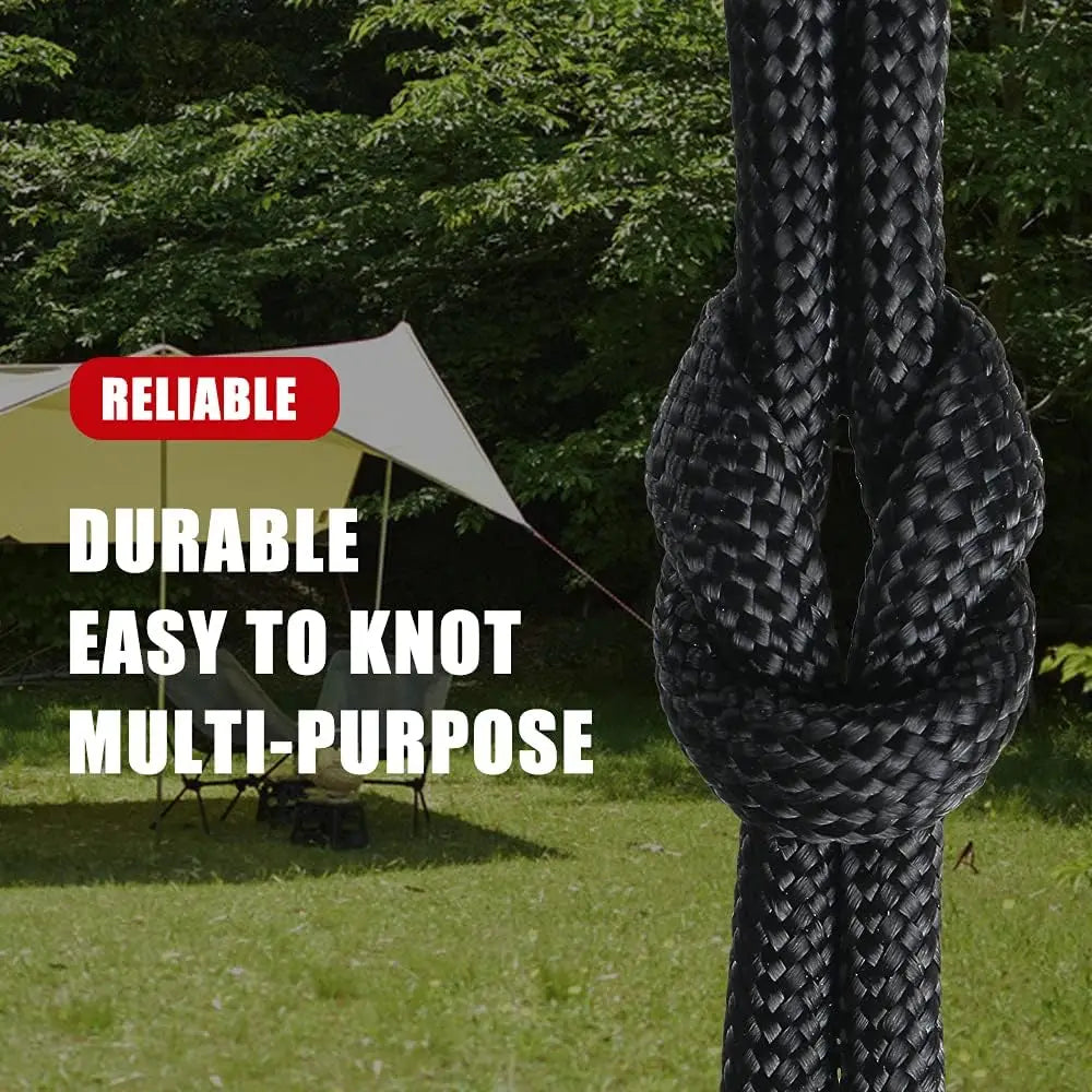 Survival Kit - 4mm Military-Grade Paracord – 9-Core 650lb Strength, 5/15/31m Options for DIY Projects & Outdoor Survival
