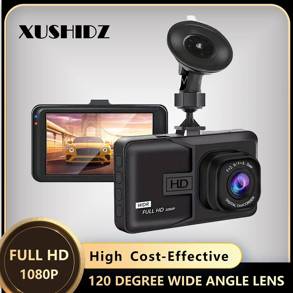 📹 Safety - Loop Recording | 🌙 Night Vision | 🅿️ 24h Parking Monitor | 🛡️ G-Sensor | Car Vehicle DVR Video Recorder Dashcam