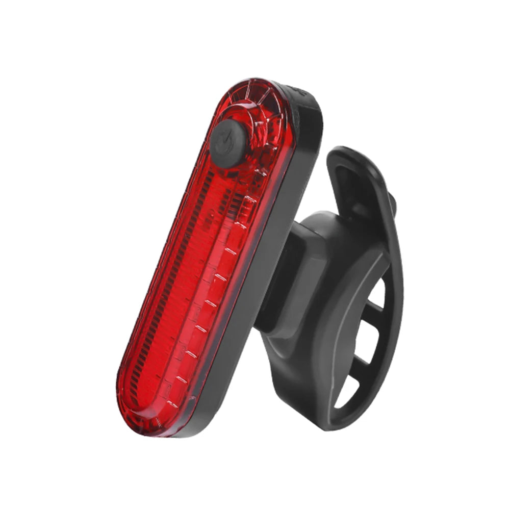 🔋 USB Rechargeable | 🚴♂️ Ultra-Bright Red Rear Bike Tail Light | 🔧 Easy to Install | 🚨 Bicycle Safety Light