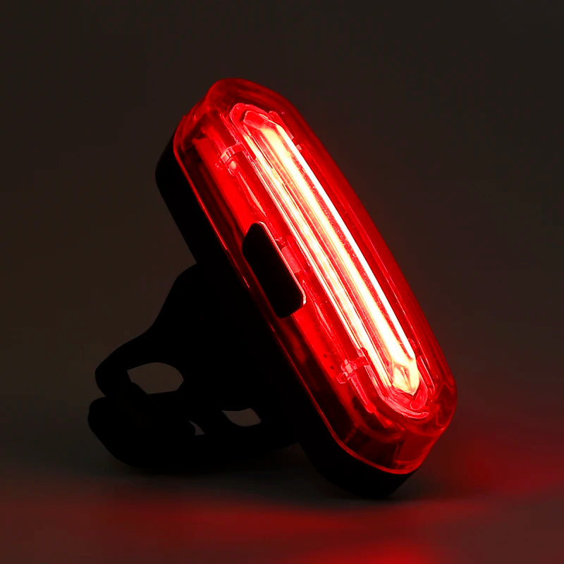 🚴♂️ USB Rechargeable Cycling Tail Light – Bright LED Warning Rear Lamp for Mountain & Outdoor Bike Accessories