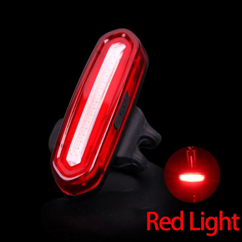 🚴♂️ USB Rechargeable Cycling Tail Light – Bright LED Warning Rear Lamp for Mountain & Outdoor Bike Accessories