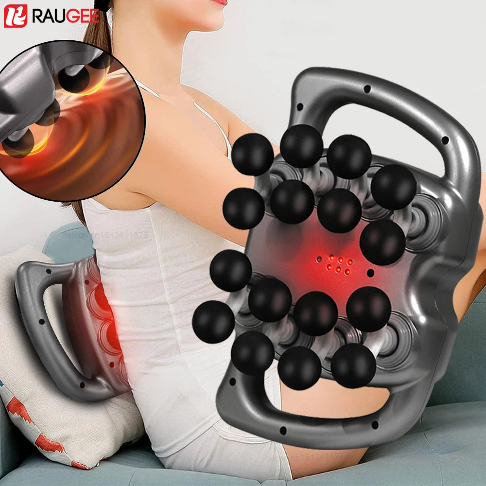 💪 Fascia Gun Muscle Massager – 16-Head High-Frequency Therapy 🧠 Professional Deep Tissue Massage Gun for Neck, Shoulders, Back & Waist
