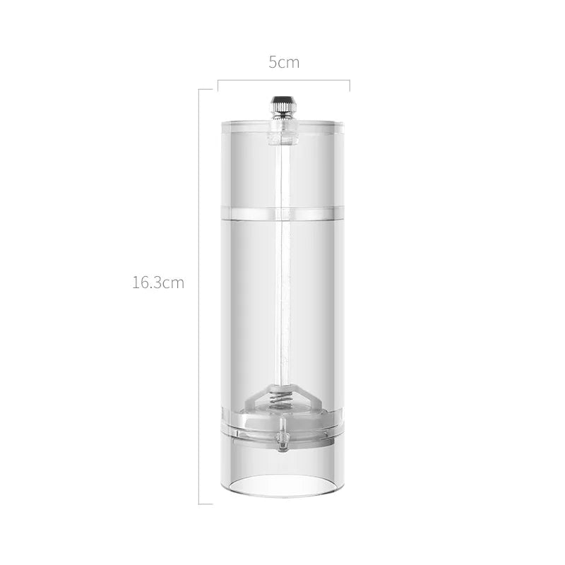 Spice Mill Salt and Pepper grinder Refillable shaker Manual Herbs Grinder Adjustable Ceramic Rotor Kitchen Tools