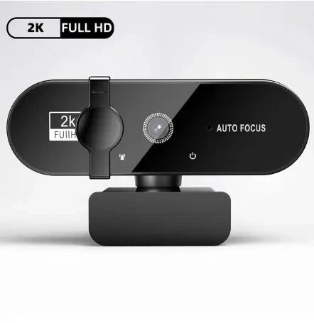 🎥 4K 2K 1080P Webcam with Microphone – Auto Focus USB Mini Camera for PC/Laptop, Full HD 30FPS for Video Calls & Streaming