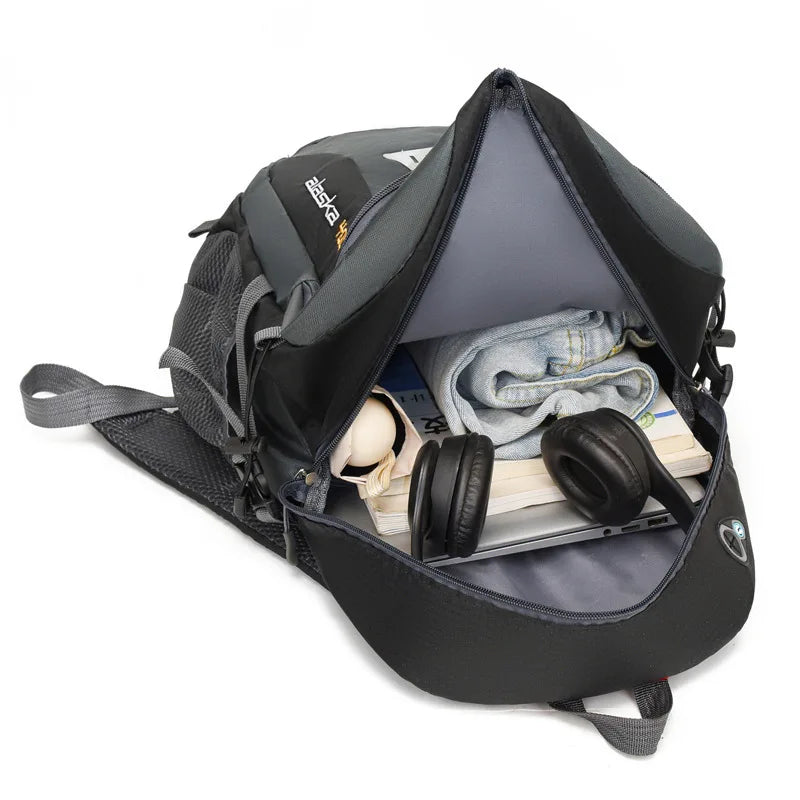 🎒Survival Kit - Unisex Hiking Backpack 2024 – Large Capacity Outdoor Travel & Camping Bag for Men and Women | Mountaineering & Storage Rucksack