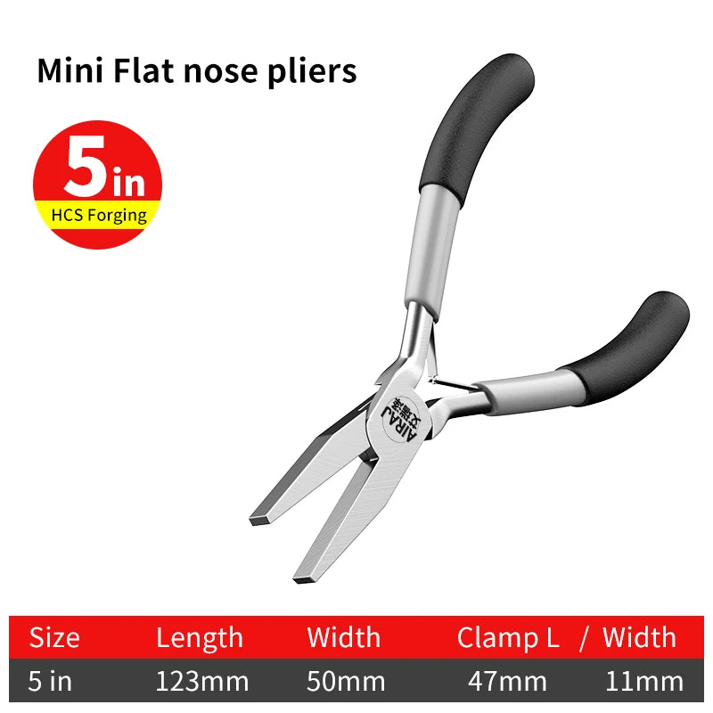 🔧 Mini Pliers for Jewelry & DIY Projects Perfect for Precision Work Compact and lightweight, these pliers are ideal for detailed work such as beading, wire cutting, jewelry assembly, electronics, and other fine crafts.