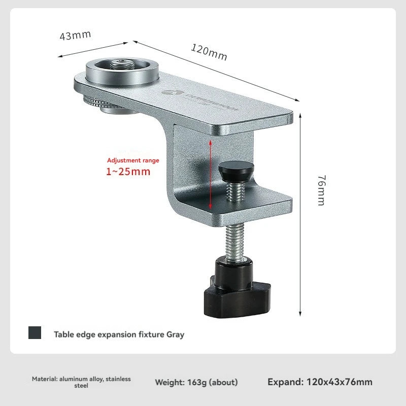 Survival Kit - CAMPINGMOON Z18 Table Mount for Flat Gas Stove/Lamp – Camping Desktop Expansion Accessory