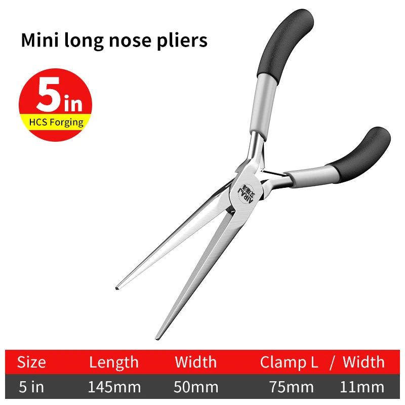🔧 Mini Pliers for Jewelry & DIY Projects Perfect for Precision Work Compact and lightweight, these pliers are ideal for detailed work such as beading, wire cutting, jewelry assembly, electronics, and other fine crafts.