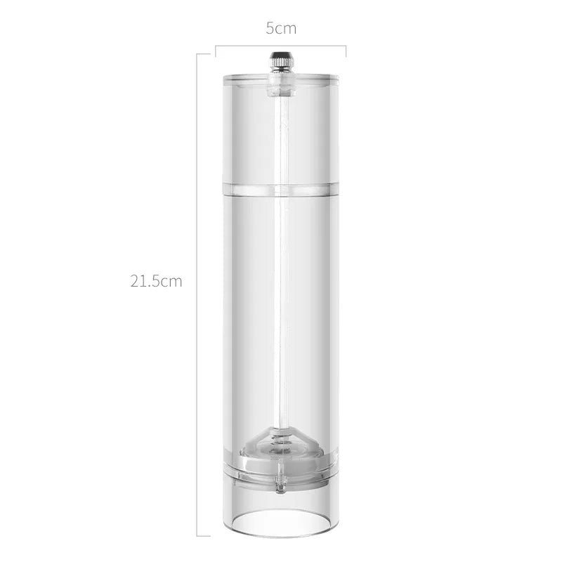 Spice Mill Salt and Pepper grinder Refillable shaker Manual Herbs Grinder Adjustable Ceramic Rotor Kitchen Tools