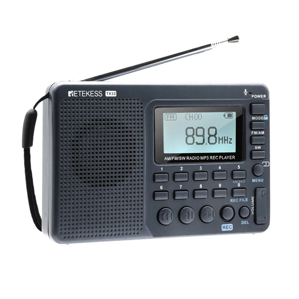 Ideal for Elders: Simple controls, clear display, and strong speaker make it user-friendly for seniors.