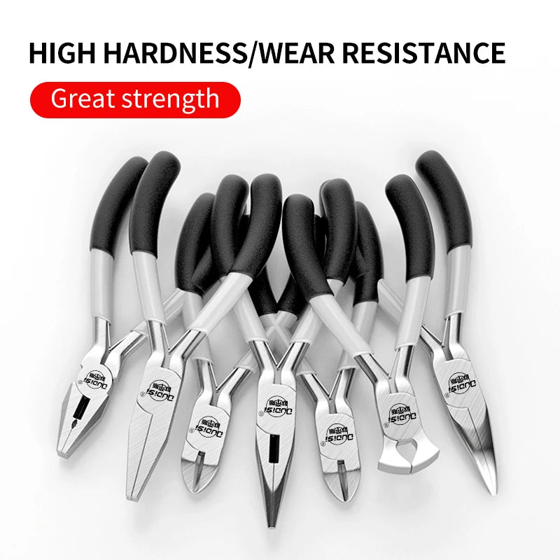 🔧 Mini Pliers for Jewelry & DIY Projects Perfect for Precision Work Compact and lightweight, these pliers are ideal for detailed work such as beading, wire cutting, jewelry assembly, electronics, and other fine crafts.