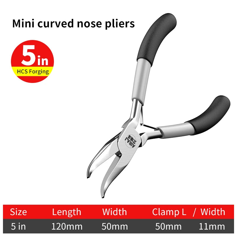 🔧 Mini Pliers for Jewelry & DIY Projects Perfect for Precision Work Compact and lightweight, these pliers are ideal for detailed work such as beading, wire cutting, jewelry assembly, electronics, and other fine crafts.