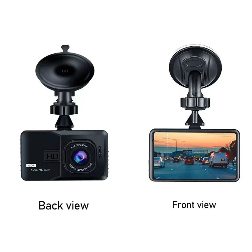 📹 Safety - Loop Recording | 🌙 Night Vision | 🅿️ 24h Parking Monitor | 🛡️ G-Sensor | Car Vehicle DVR Video Recorder Dashcam