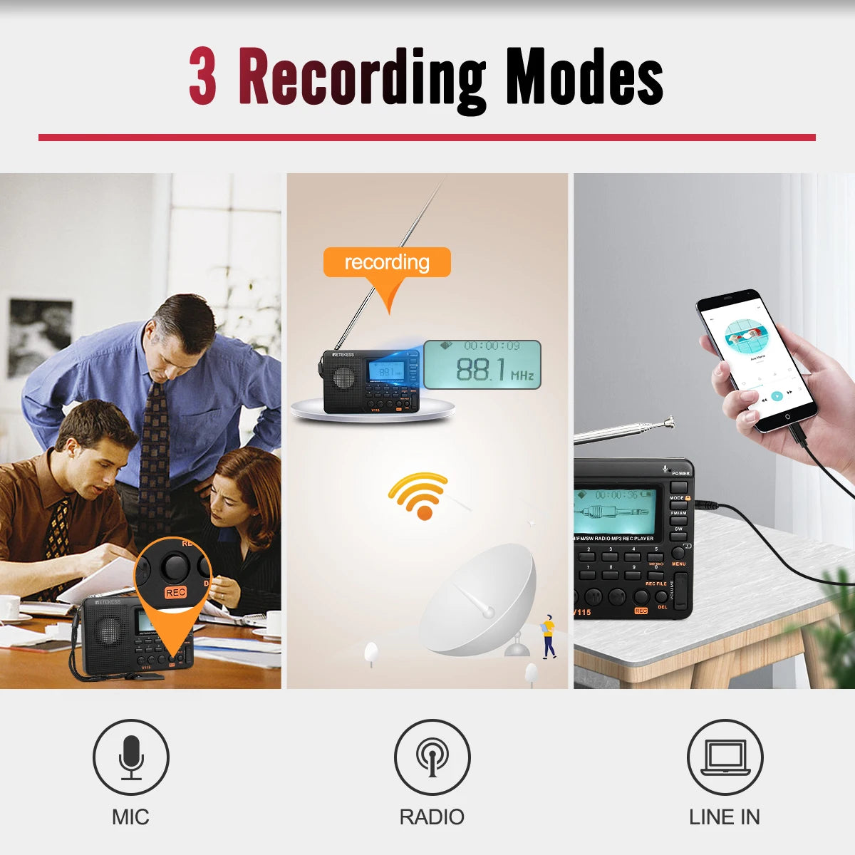 Ideal for Elders: Simple controls, clear display, and strong speaker make it user-friendly for seniors.