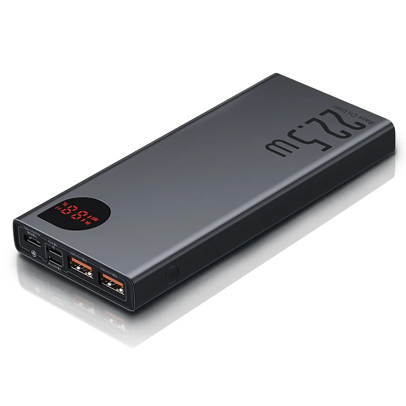 Baseus 10000mAh Power Bank – 22.5W PD Fast Charging Portable Charger for iPhone 16/15/14/13 Pro Max, Xiaomi & More