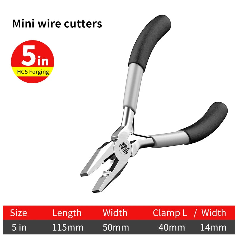 🔧 Mini Pliers for Jewelry & DIY Projects Perfect for Precision Work Compact and lightweight, these pliers are ideal for detailed work such as beading, wire cutting, jewelry assembly, electronics, and other fine crafts.
