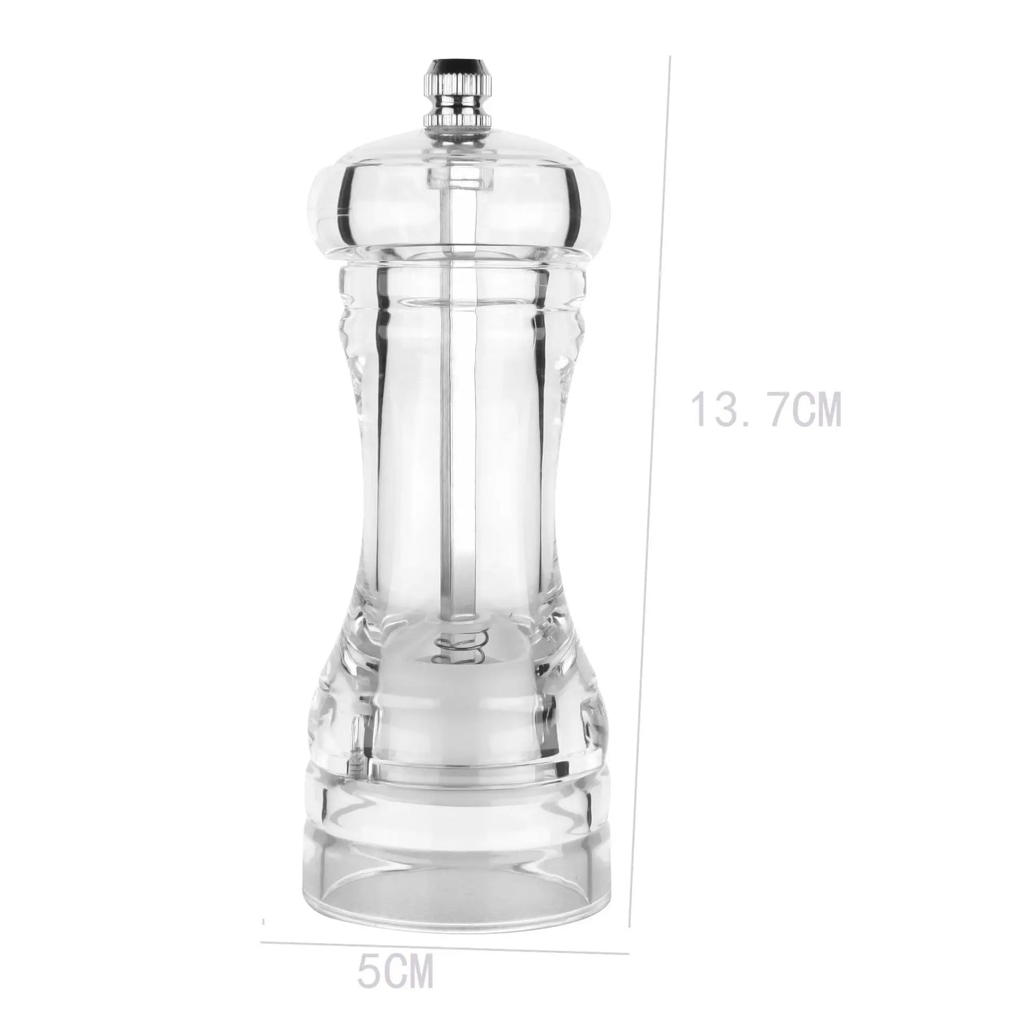 Spice Mill Salt and Pepper grinder Refillable shaker Manual Herbs Grinder Adjustable Ceramic Rotor Kitchen Tools