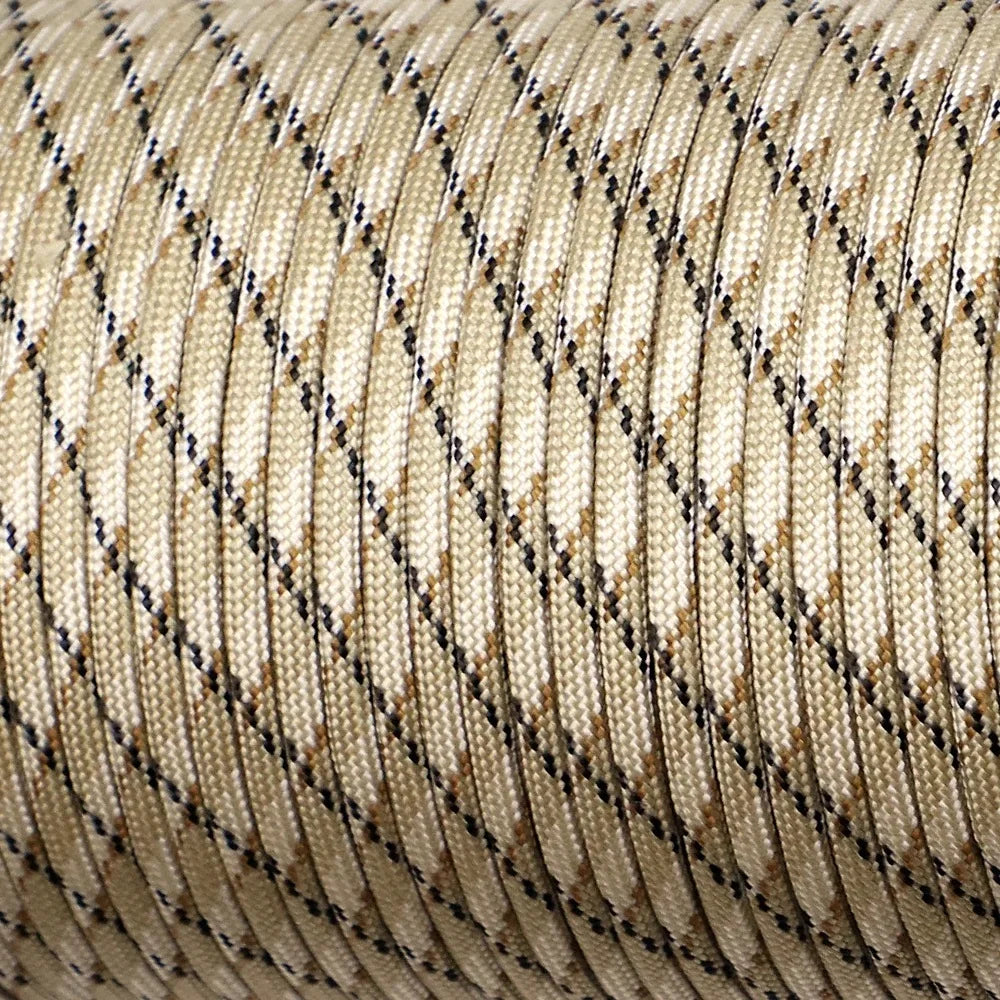 Survival Kit - 4mm Military-Grade Paracord – 9-Core 650lb Strength, 5/15/31m Options for DIY Projects & Outdoor Survival