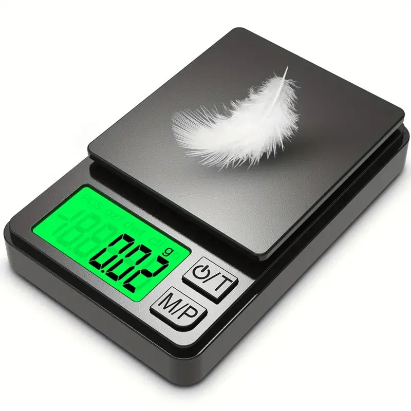 ⚖️ Precision Pocket Scale – 1000g x 0.1g Digital Mini Scale for Jewelry, Food, Grains & More