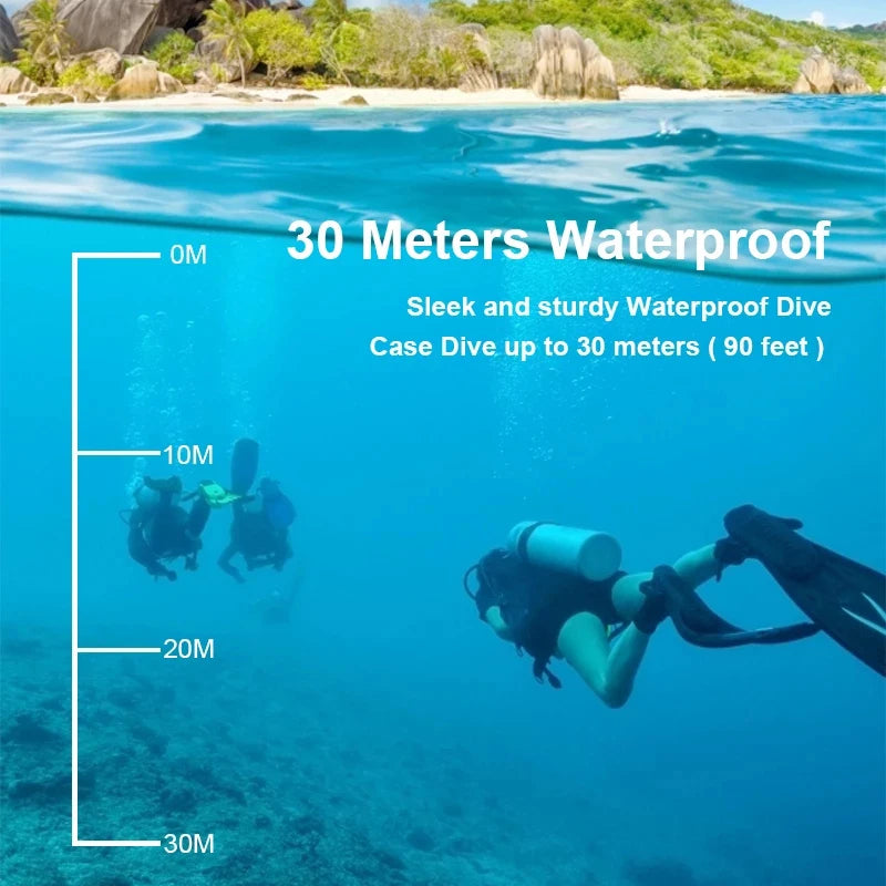 🎥 4K Action Camera — 1080P@30FPS, WiFi, 2.0" Screen, 170° Wide Angle, Waterproof