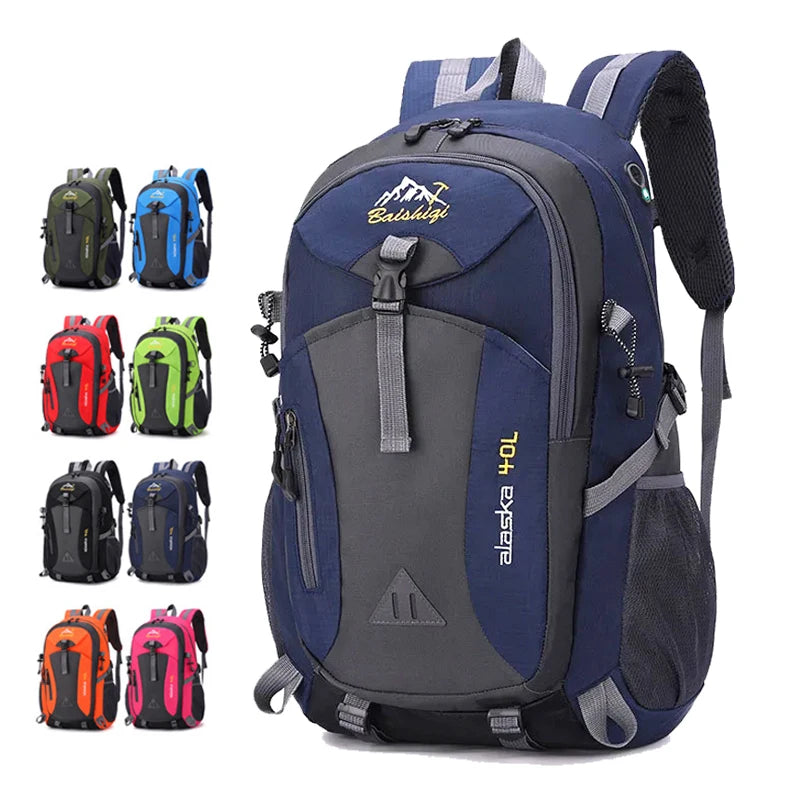 🎒Survival Kit - Unisex Hiking Backpack 2024 – Large Capacity Outdoor Travel & Camping Bag for Men and Women | Mountaineering & Storage Rucksack