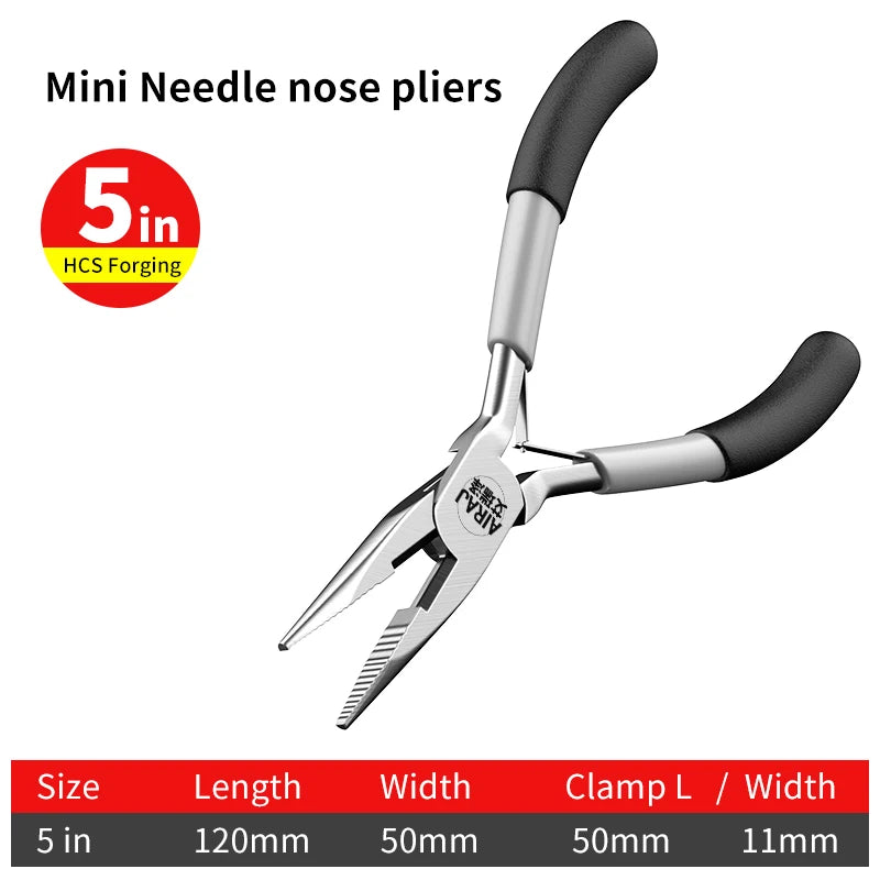 🔧 Mini Pliers for Jewelry & DIY Projects Perfect for Precision Work Compact and lightweight, these pliers are ideal for detailed work such as beading, wire cutting, jewelry assembly, electronics, and other fine crafts.
