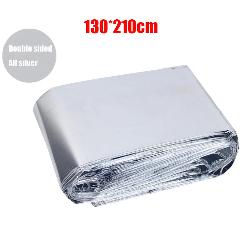 🛡️ Survival  Kit - Emergency Thermal Blanket – Waterproof & Windproof Foil Survival Blanket for First Aid, Camping, Hiking & Outdoor Rescue