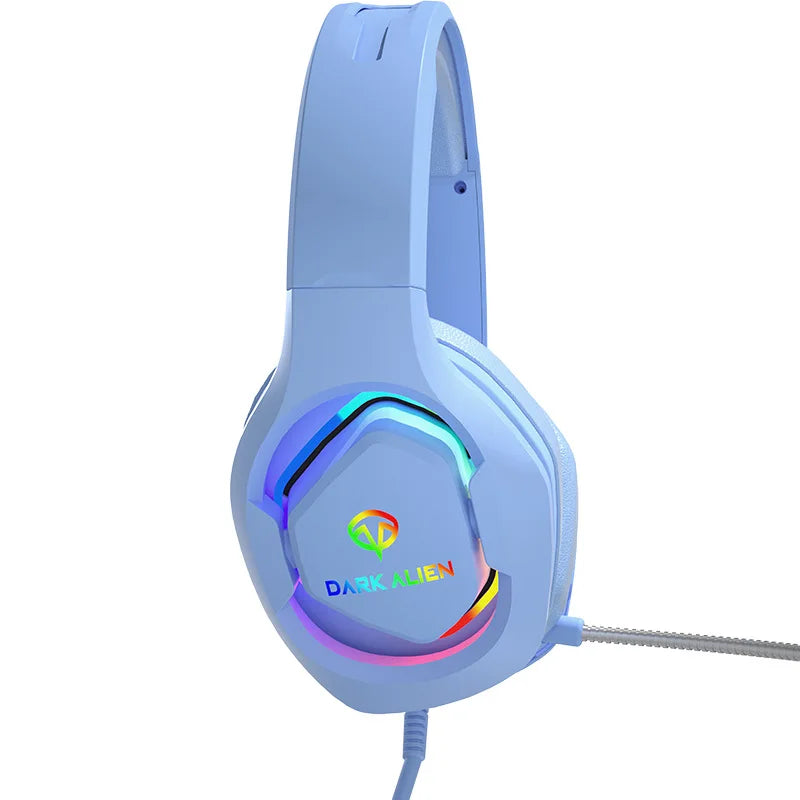 🎧 Gaming Headphones for PC/PS4/PS5 — EKSA E1000 7.1 Surround Sound RGB Wired Headset with Noise-Cancelling Mic