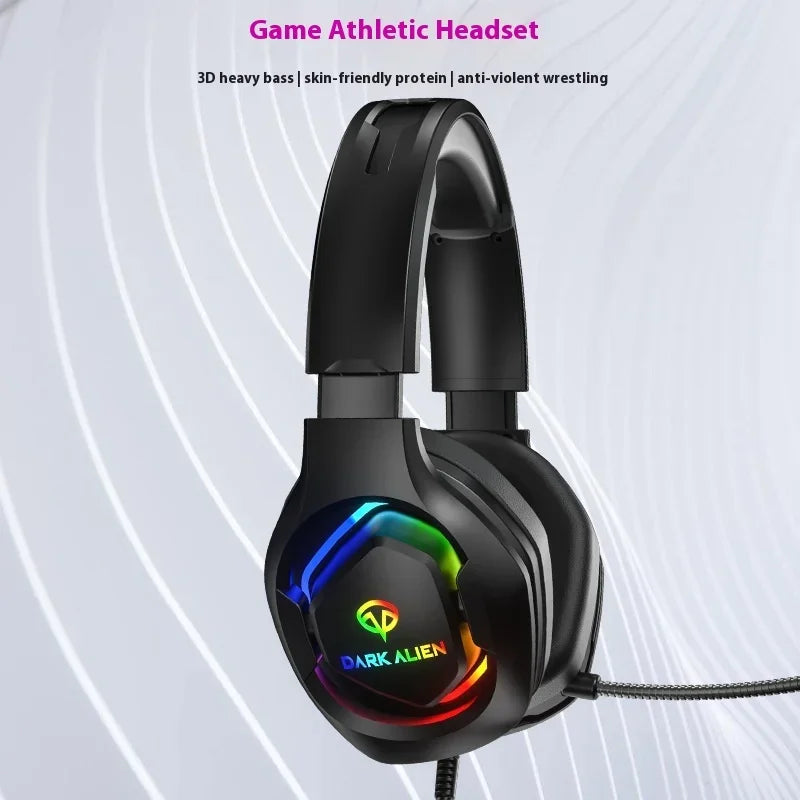 🎧 Gaming Headphones for PC/PS4/PS5 — EKSA E1000 7.1 Surround Sound RGB Wired Headset with Noise-Cancelling Mic