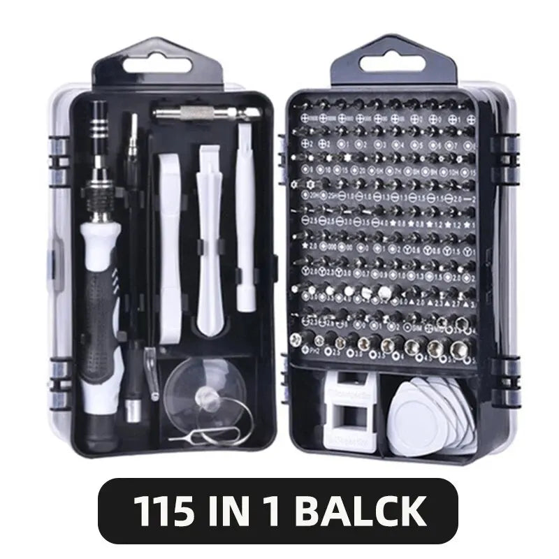 🧰 Galacok 115 / 117-in-1 Precision Screwdriver Set – Magnetic Chrome Vanadium Repair Tool Kit for iPhone, Xiaomi, MacBook, PC & Electronics