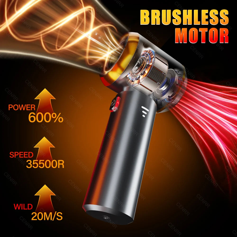 CENRR 998000PA Cordless Handheld Car Vacuum Cleaner – Powerful & Portable Wireless Cleaning Machine