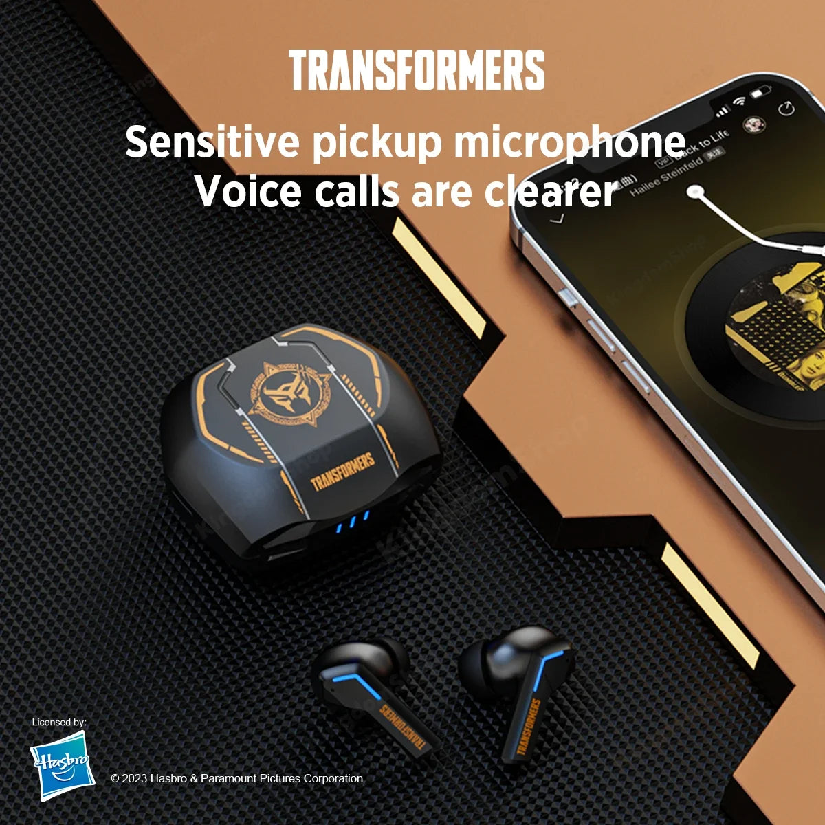 🎧 Transformers TF-T06 Bluetooth 5.3 TWS Earphones Active Noise-Cancellation | 24H Battery Life | HiFi Sound | Gaming & Outdoor Use