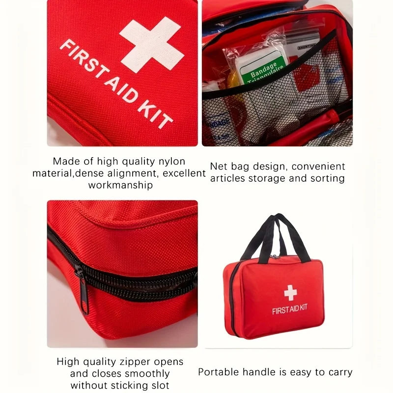 Survival Kit - Outdoor First Aid Kit with Camping Tools – Portable Emergency Survival Kit for Hiking, Hunting, and Travel