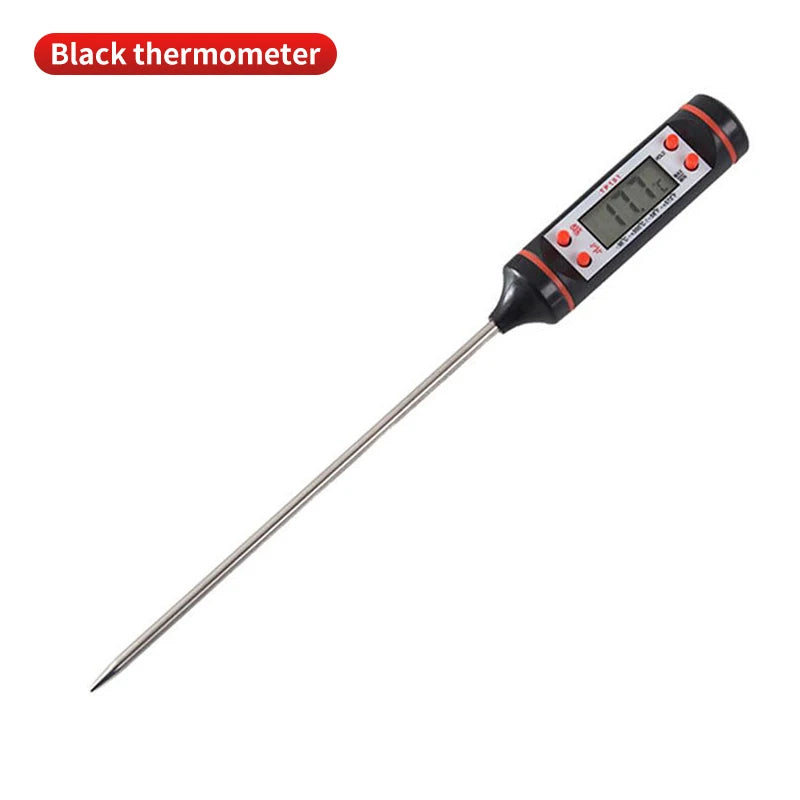 🌡️ Digital Kitchen Food Thermometer – Electronic Probe with LCD Display for Baking, Liquids, Meat & Grill Cooking