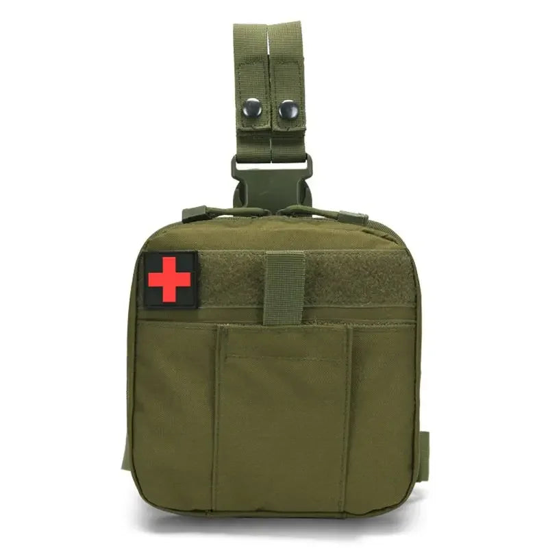 Survival - kit - Tactical First Aid Kit Bag – Medical Pouch for Camping, Hunting, Survival, Leg Pack or Backpack Storage