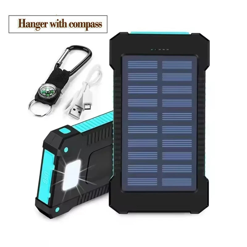 ☀️🔋 200,000mAh Solar Power Bank Ultra-High Capacity | Fast Charging | Outdoor-Ready | Multi-Device Support  Compatible with iPhone · Samsung · Huawei · Tablets · USB Devices
