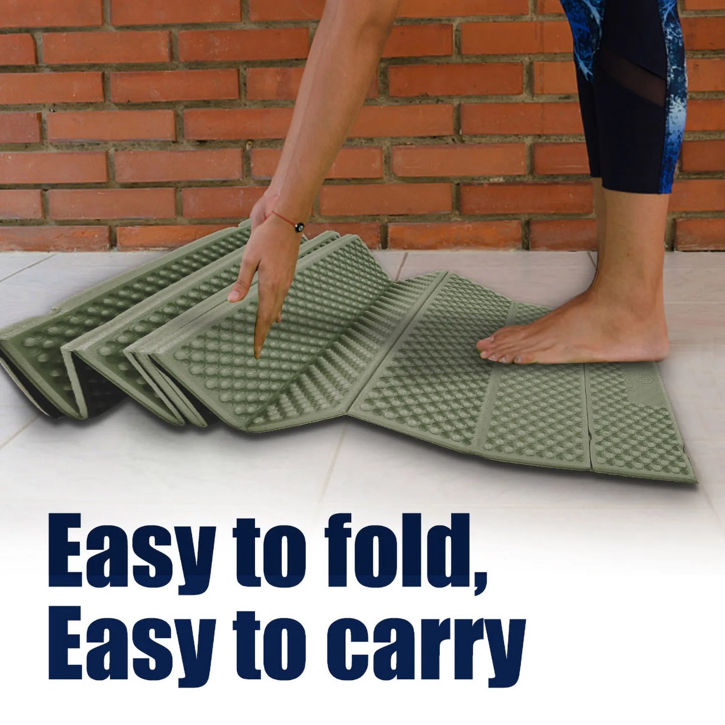 🏕️ Outdoor Sleeping Pad Ultralight, Waterproof Air Cushion Mattress | Folding Travel Mat for Camping & Hiking
