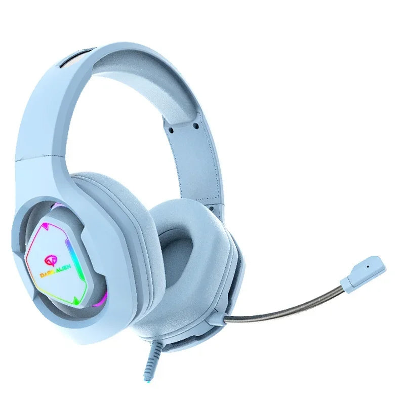 🎧 Gaming Headphones for PC/PS4/PS5 — EKSA E1000 7.1 Surround Sound RGB Wired Headset with Noise-Cancelling Mic