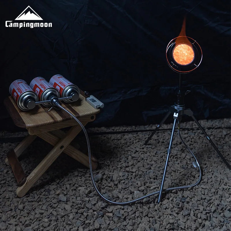 🔥 Survival Kit - Camping Gas Stove Adapter – Butane Extension Hose & Split Stove Converter for Gas Tank Connection – Outdoor Camping Equipment