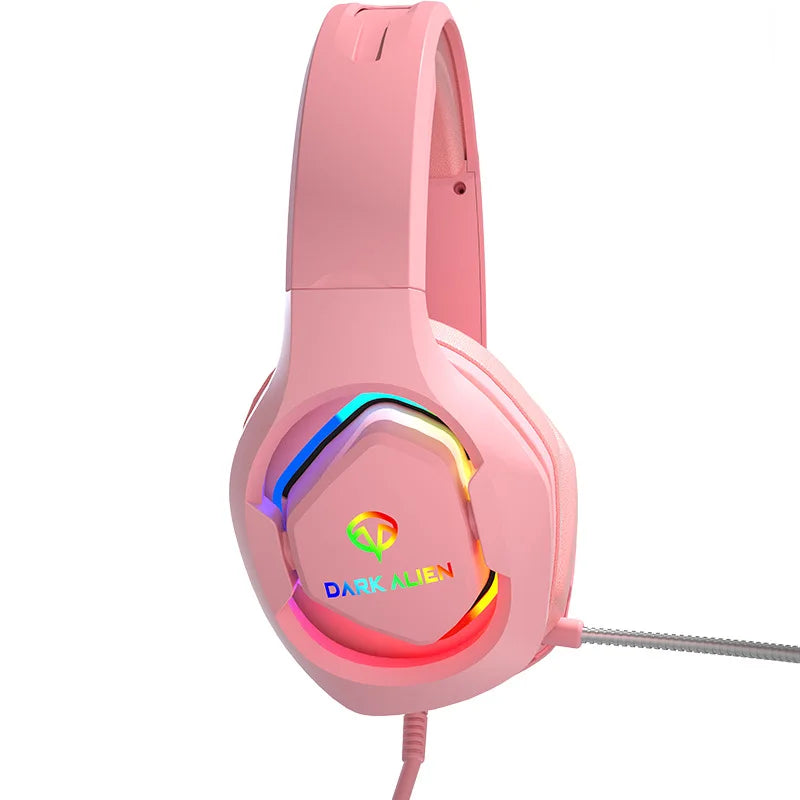 🎧 Gaming Headphones for PC/PS4/PS5 — EKSA E1000 7.1 Surround Sound RGB Wired Headset with Noise-Cancelling Mic