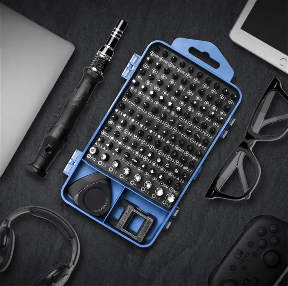🧰 Galacok 115 / 117-in-1 Precision Screwdriver Set – Magnetic Chrome Vanadium Repair Tool Kit for iPhone, Xiaomi, MacBook, PC & Electronics