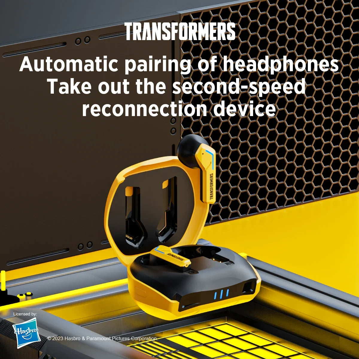 🎧 Transformers TF-T06 Bluetooth 5.3 TWS Earphones Active Noise-Cancellation | 24H Battery Life | HiFi Sound | Gaming & Outdoor Use