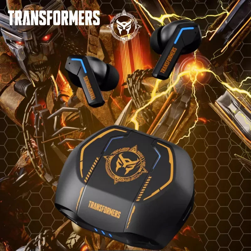 🎧 Transformers TF-T06 Bluetooth 5.3 TWS Earphones Active Noise-Cancellation | 24H Battery Life | HiFi Sound | Gaming & Outdoor Use