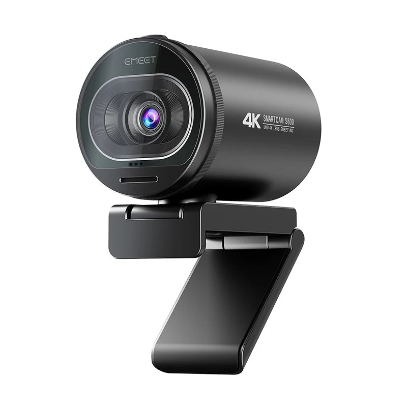 🎥 EMEET S600 4K Streaming Webcam – 1080P @ 60FPS USB Camera with Autofocus & Built‑In Microphones for TikTok & YouTube Live