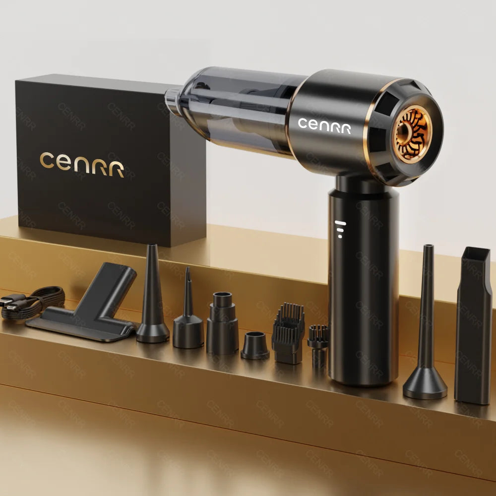 CENRR 998000PA Cordless Handheld Car Vacuum Cleaner – Powerful & Portable Wireless Cleaning Machine